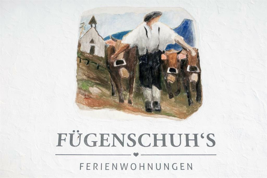 Fügenschuh's Ferienwohnungen Bad Hindelang Exterior foto
